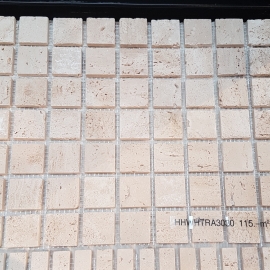 Travertiini mosaiik 3x3cm